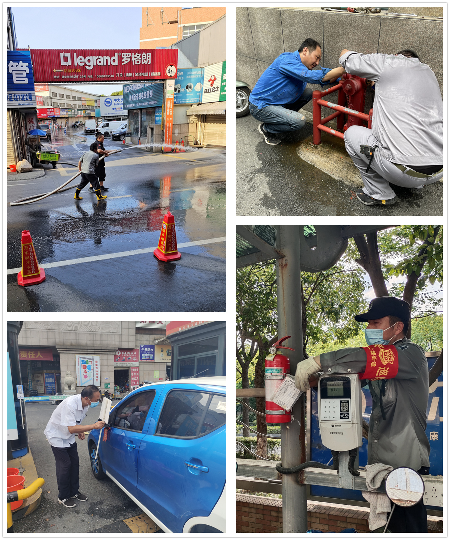 不服“暑”！建華市場勇戰(zhàn)高溫！