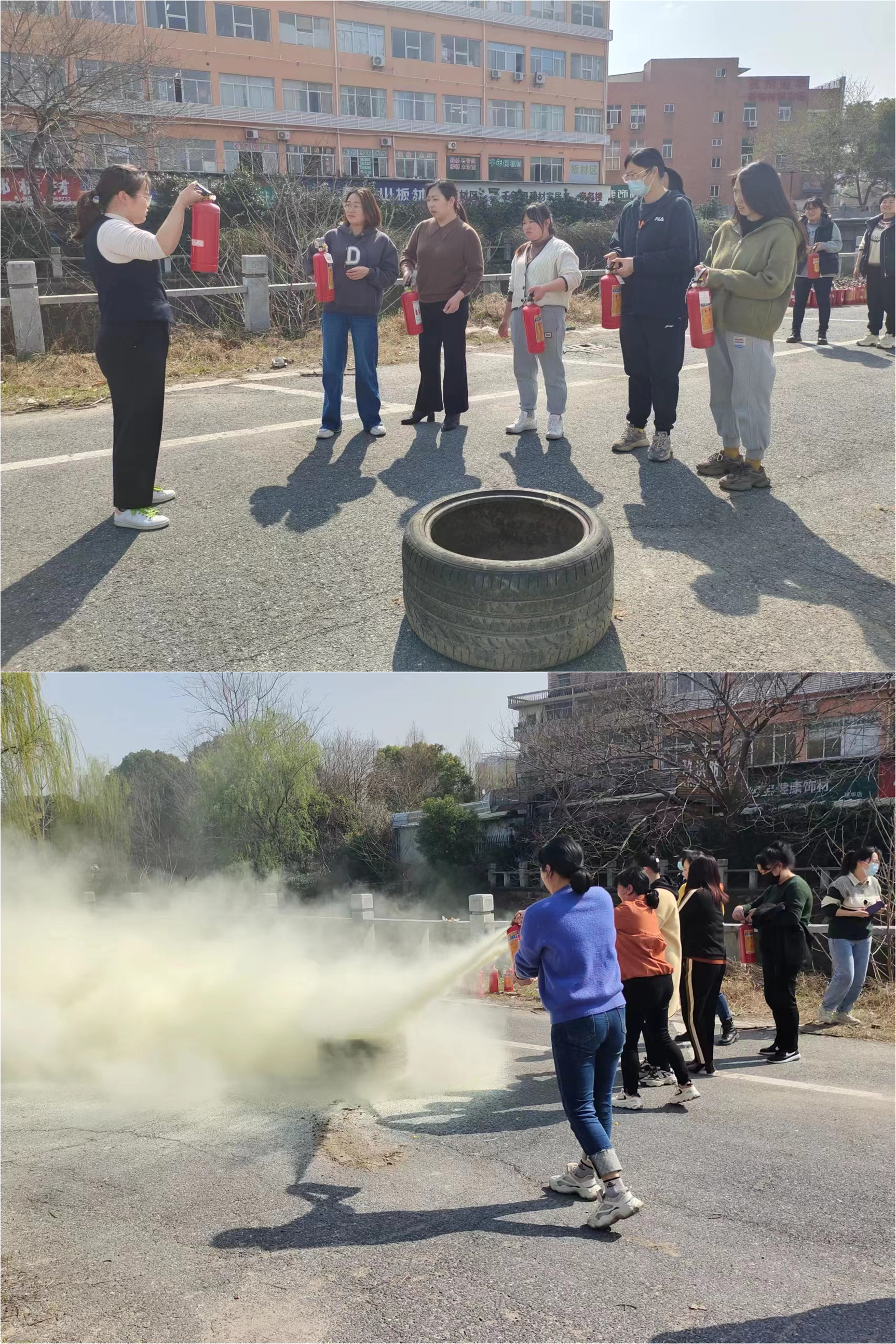 關(guān)注消防，防患未然——人人會用滅火器
