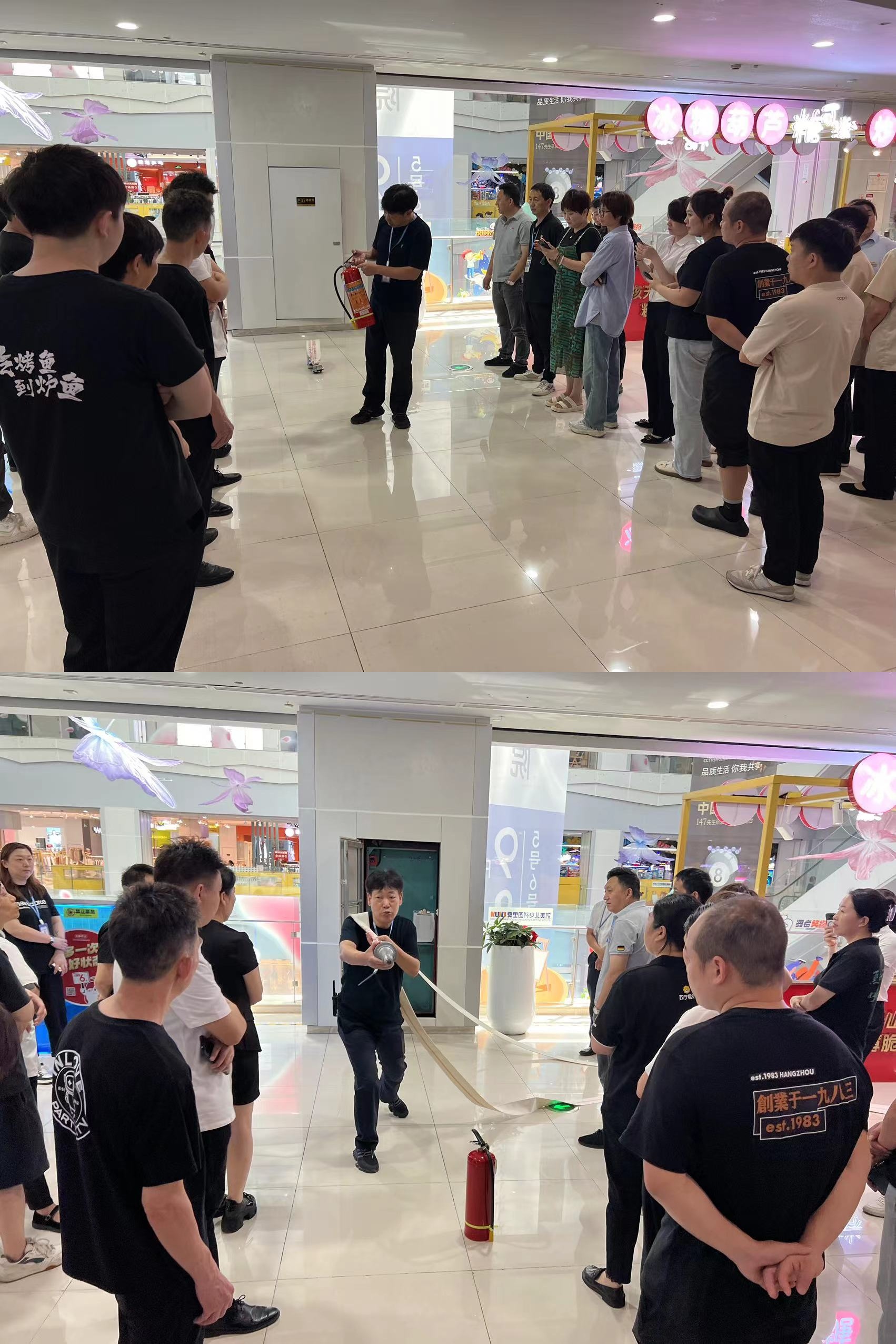 水晶城開(kāi)展新入職員工消防培訓(xùn)，筑牢安全防線